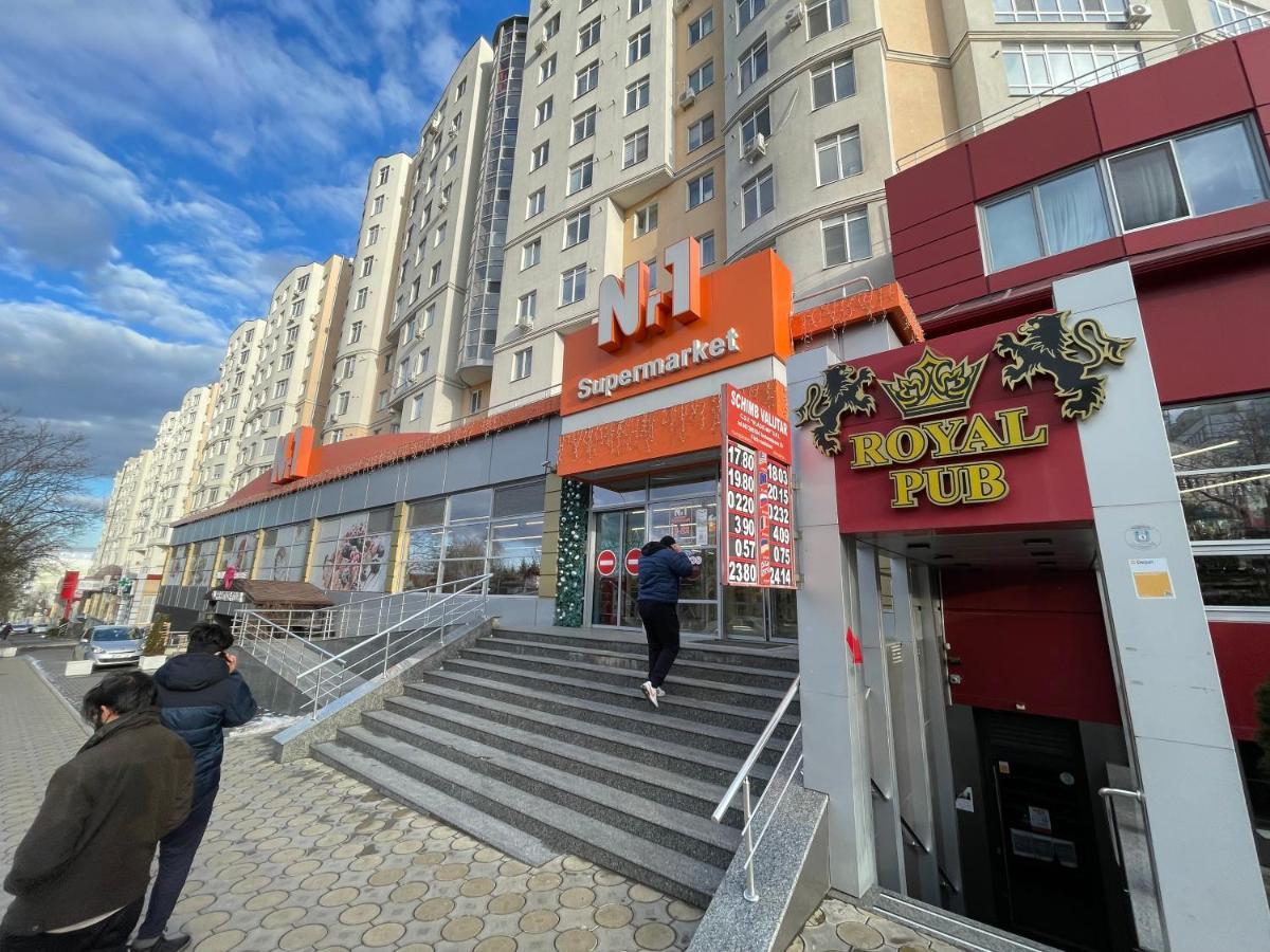 Comfortable Apartment With A Panoramic View Chişinău Extérieur photo